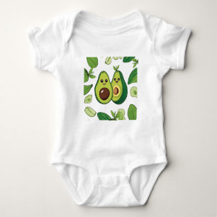 Schattigee avocado paar telefoonhoesje   Funny Kaw Romper
