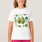 Schattigee avocado paar telefoonhoesje | Funny Kaw T-shirt (Voorkant)
