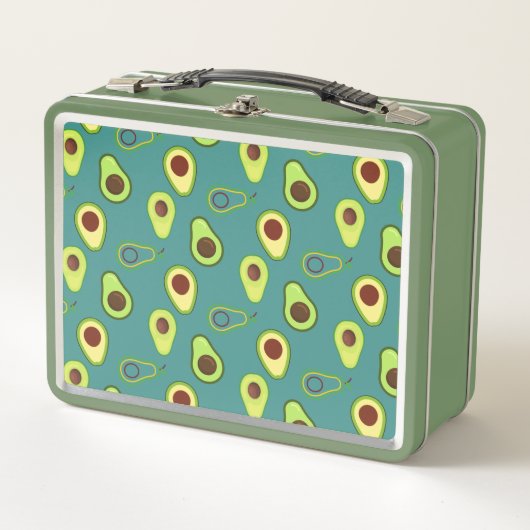 Schattigee Avocado slice zomer Groene gradiënt Pat (Voorkant)