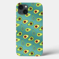 Schattigee Avocado slice zomer Groene gradiënt Pat