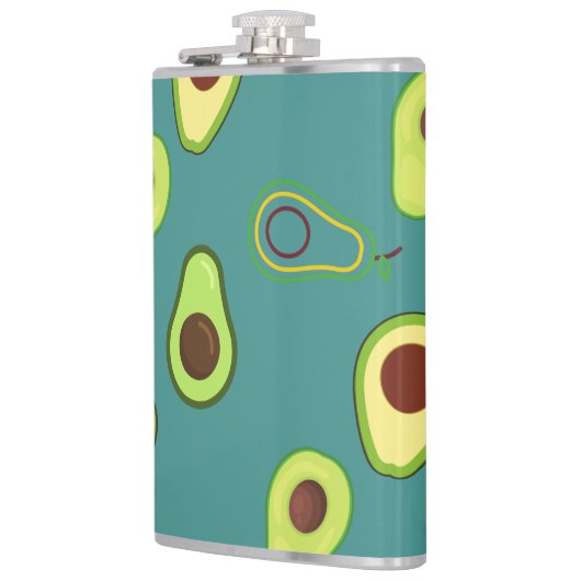 Schattigee Avocado slice zomer Groene gradiënt Pat Heupfles (Links)