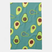 Schattigee Avocado slice zomer Groene gradiënt Pat Theedoek (Verticaal)