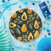 Schattigee avocado's papier bord (Feest)