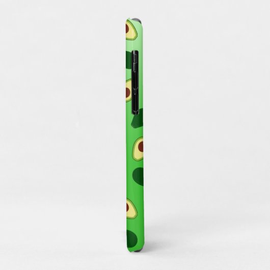Schattigee Avocado's slice zomergroene gradiënt Pa Case-Mate iPhone Case (Achterkant/links)