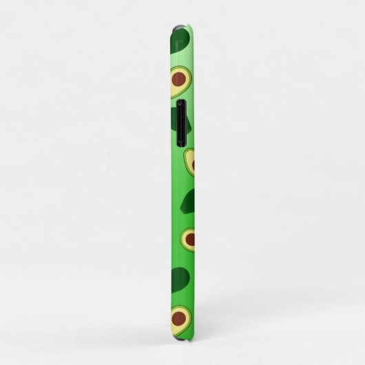 Schattigee Avocado's slice zomergroene gradiënt Pa Case-Mate iPhone Case (Achterkant/rechts)