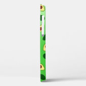 Schattigee Avocado's slice zomergroene gradiënt Pa Case-Mate iPhone Case (Achterkant / Links)