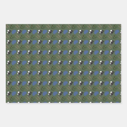 Schattigee avonturentrein inpakpapier vel (Voorkant 3)