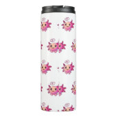 Schattigee Axolotl Comic in cartoon stijl Thermosbeker (Achterkant)