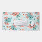 Schattigee Axolotl-deskmat Bureaumat (Keyboard & Muis)