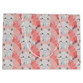 Schattigee Axolotl Drink melk Groot Cadeauzakje (Achterkant)