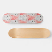 Schattigee Axolotl Drink melk Persoonlijk Skateboard (Horizontaal)