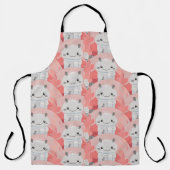 Schattigee Axolotl Drink melk Schort (Voorkant)