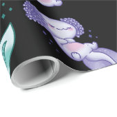 Schattigee axolotls cadeaupapier (Rol Hoek)