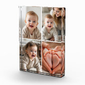 Schattigee Baby 4 Fotocollage Afbeelding Fotoblok (Rechts)