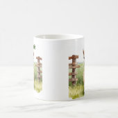 Schattigee Baby Alpaca Mok Custom Coffee Cup (Center)
