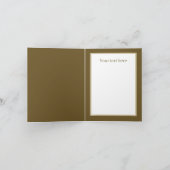 Schattigee baby Angel tekst toevoegen Notitiekaartje (Binnen)