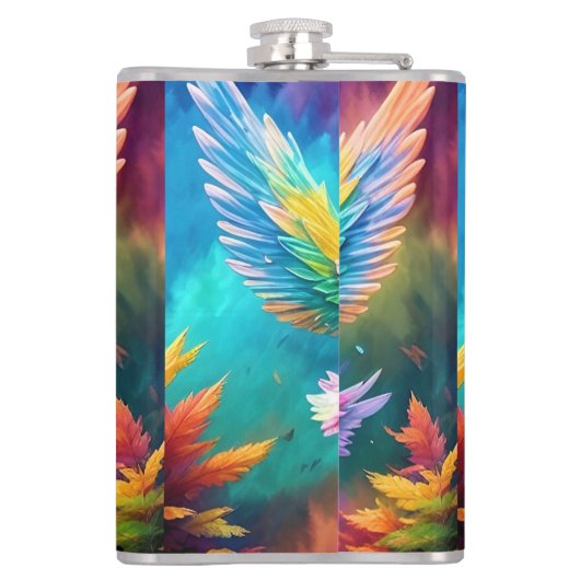 Schattigee Baby Angel Wings Art-38424 Heupfles (Achterkant)