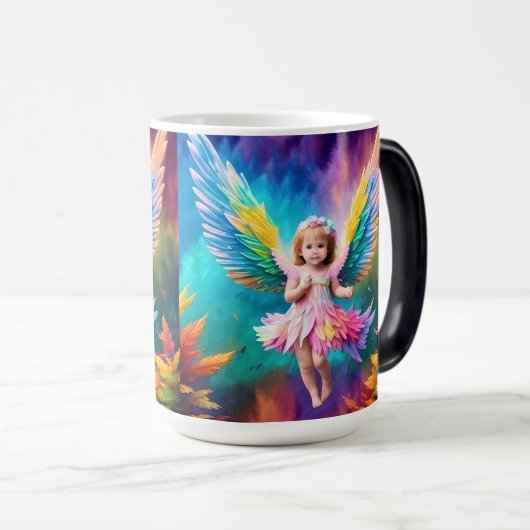 Schattigee Baby Angel Wings Art-38424 Magische Mok (Voorkant rechts)