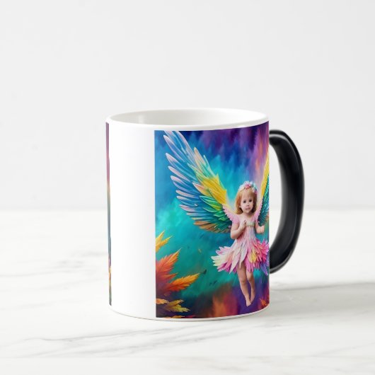 Schattigee Baby Angel Wings Art-38424 Magische Mok (Voorkant rechts)