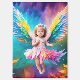 Schattigee Baby Angel Wings Art-38424 Magneet