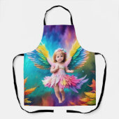 Schattigee Baby Angel Wings Art-38424 Schort (Voorkant)