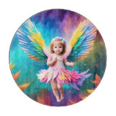 Schattigee Baby Angel Wings Art-38424 Snijplank (Voorkant)