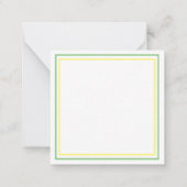 Schattigee baby Behuizing Kaart Notitiekaartje (Achterkant)