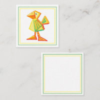 Schattigee baby Behuizing Kaart