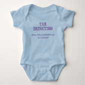 Schattigee Baby "Belastingaftrek" MOMMY Accountant Romper (Voorkant)