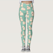 Schattigee Baby Beren Leggings (Voorkant)
