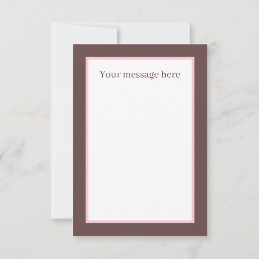 Schattigee baby Bericht toevoegen Meisje Cat Bedankkaart (Achterkant)