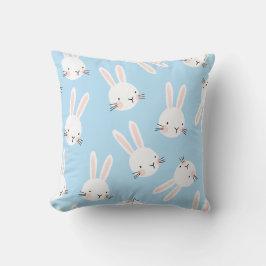 Schattigee Baby Blue Bunny Decoratief Kussen