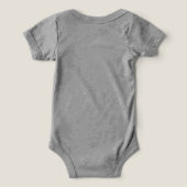 Schattigee Baby Bodysuit - Grappige Babykleding (Design achterkant)