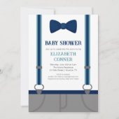 Schattigee Baby Bow-stropdas Suspenders Douche Uit Kaart (Voorkant)