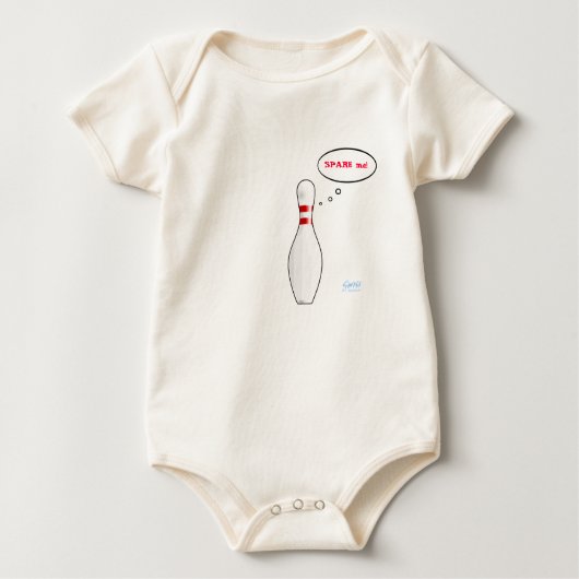 Schattigee Baby Bowler Spare Me Bowling Team Masco (Voorkant)