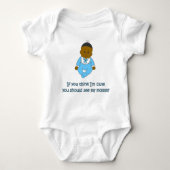 Schattigee Baby Boy (Dark) Romper (Voorkant)