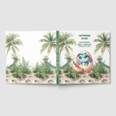 Schattigee Baby Boy Hatching Soon Dinosaur Gastboe Gastenboek (Volledig)