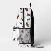 Schattigee  Baby Boy Luiertas Bedrukte Rugzak (Rechts)