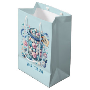 Schattigee baby boy shower party snoepjes Medium G Cadeauzakje