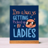 Schattigee baby boy woord kunst kinderkamer acryl bord (Neutraal)