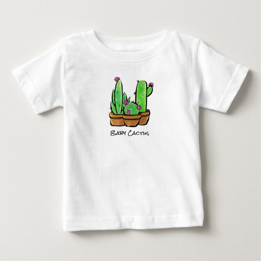 Schattigee baby Cactus cactussen succulenten roze  (Voorkant)
