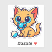 Schattigee Baby Cat Die-Cut Sticker (Vel)