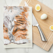 Schattigee Baby Cat keukenhanddoek (Quarter Fold)