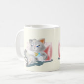 Schattigee Baby Cat Mok - (Voorkant links)