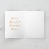 Schattigee Baby Cat Verjaardag Kaart met aangepast (Binnen)