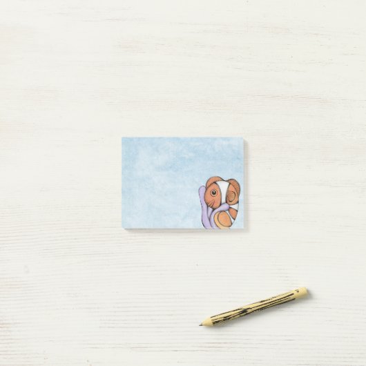Schattigee Baby Clownfish Notes (Op bureau)