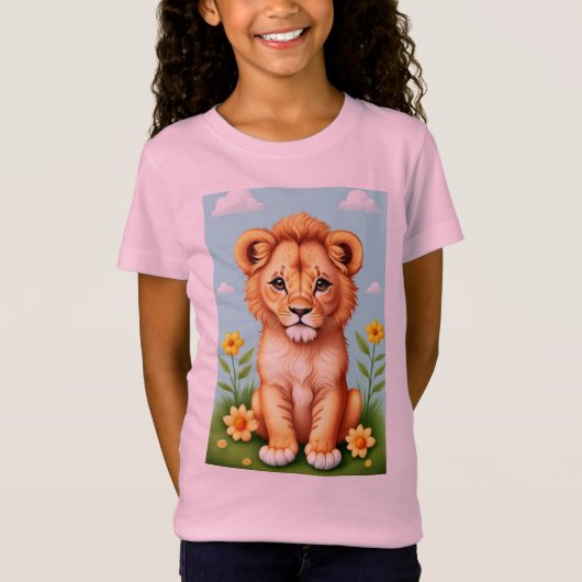 Schattigee Baby Cub T-shirt (Voorkant)