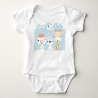 Schattigee Baby Dieren Bodysuit