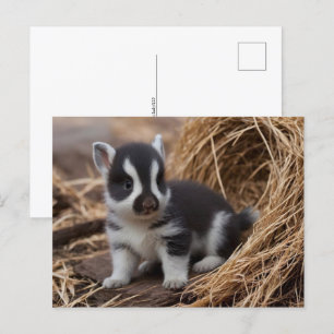 Schattigee Baby Dieren, Postcrossing Briefkaart
