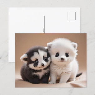 Schattigee Baby Dieren, Postcrossing Briefkaart